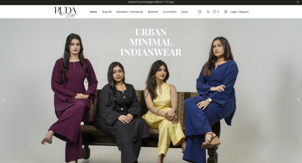 Ruda Edit web development